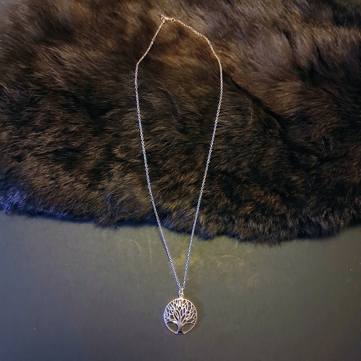 Silver Tree of Life Pendant Nacklace