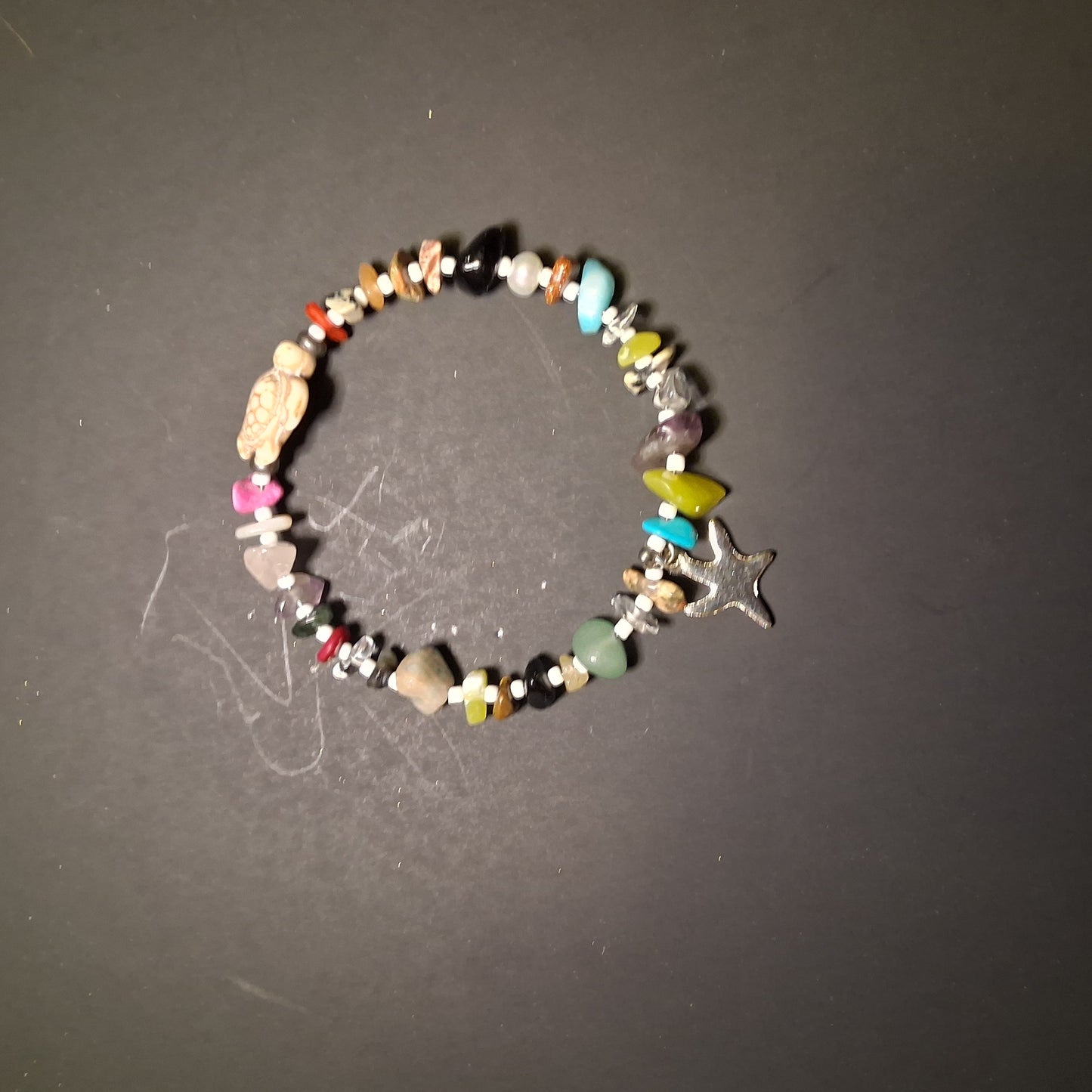 Handmade Turtle Ocean boho bracelet