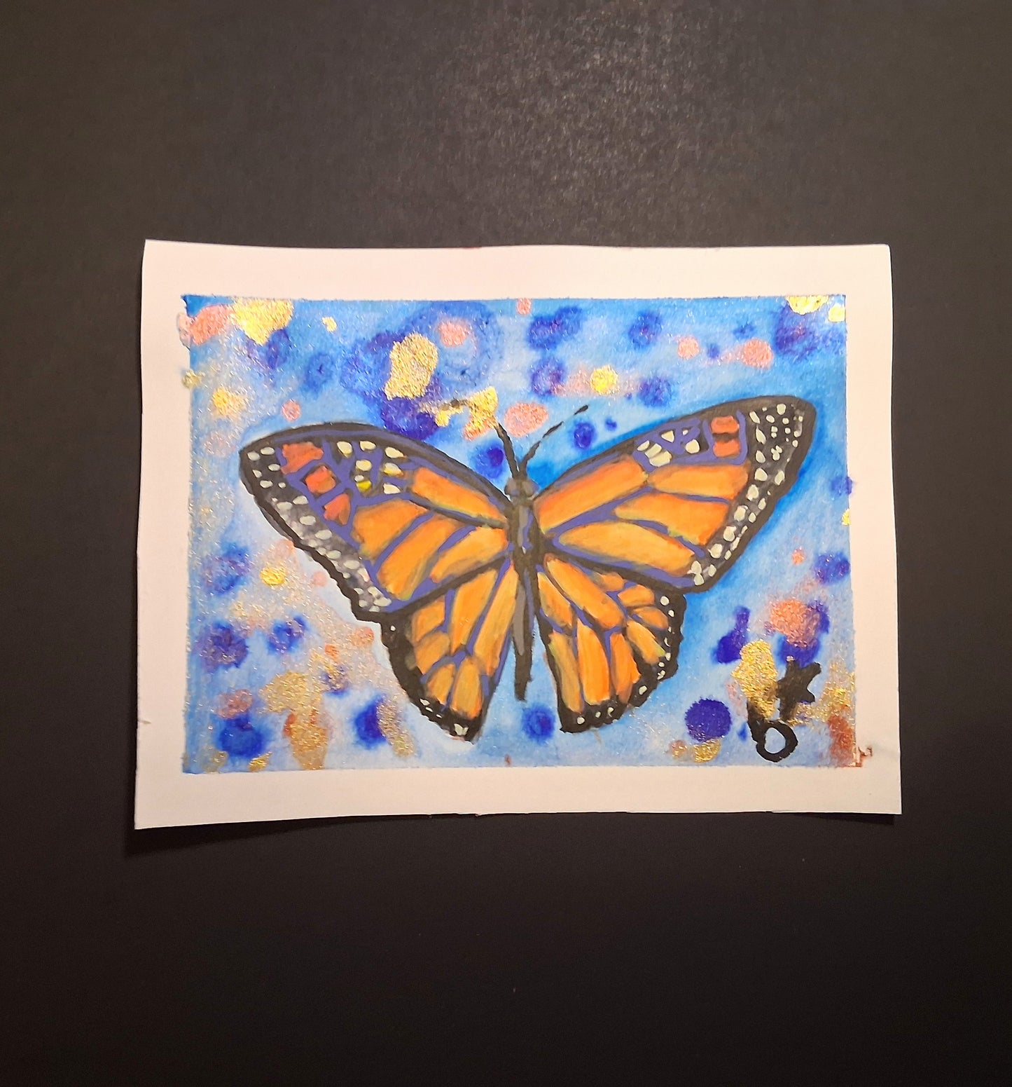 Monarch Butterfly Original Art