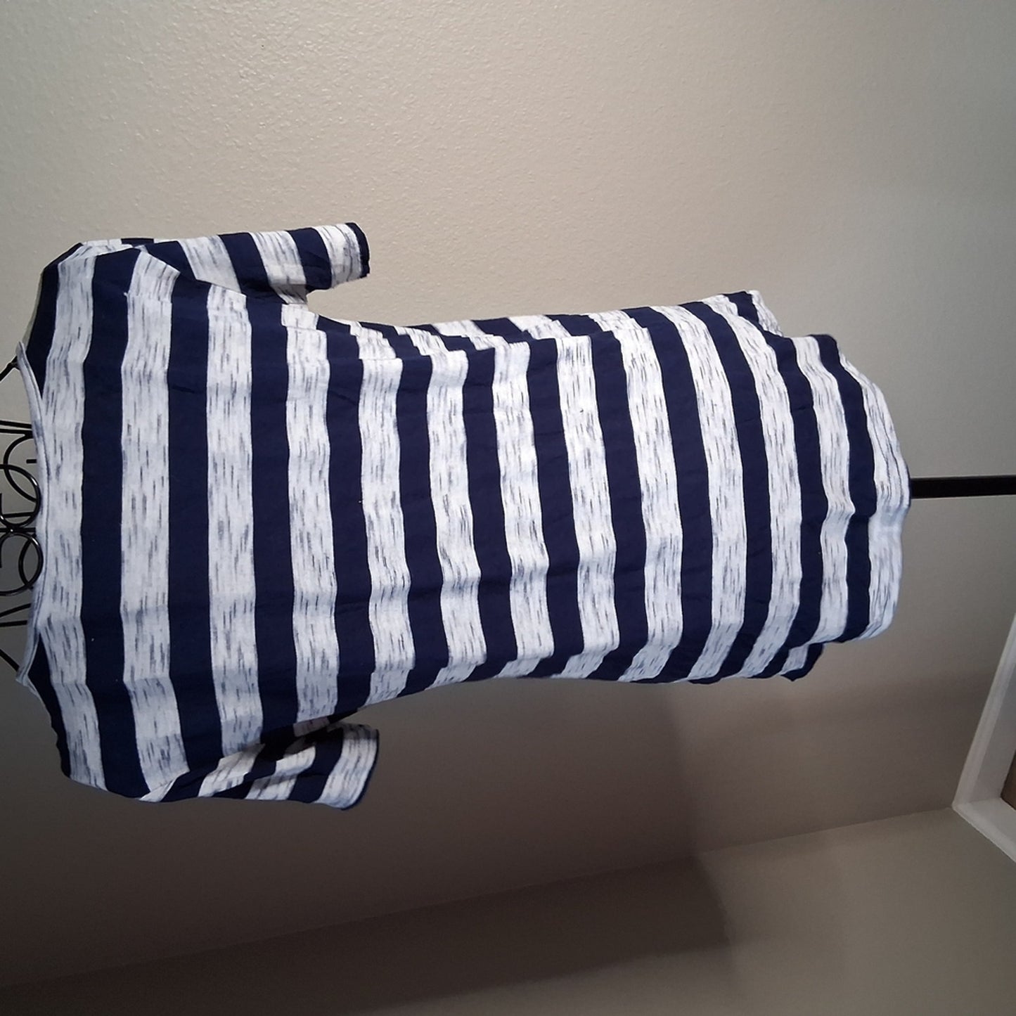 Striped Navy and White T-Shirt