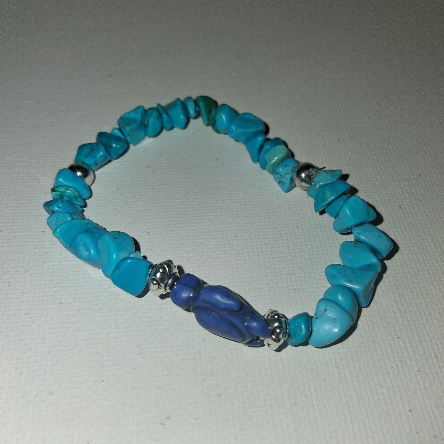 3 Ocean Theme Boho Turtle Bracelet Set, Handmade Elastic Multicolor