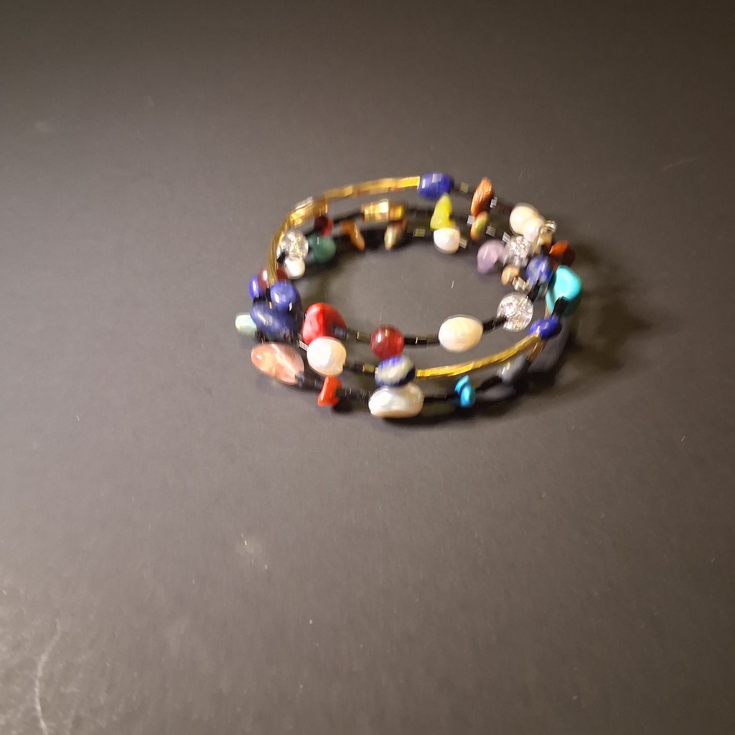 Handmade Evil Eye Boho Wrap bracelet