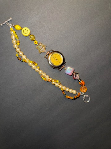 Beautiful Clock face Watch Bracelet