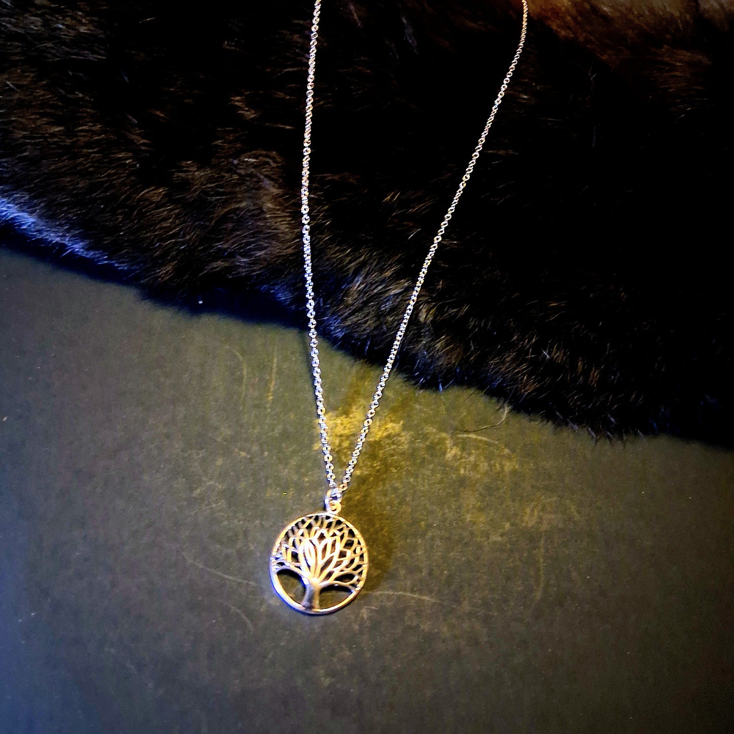 Silver Tree of Life Pendant Nacklace