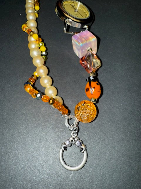 Beautiful Clock face Watch Bracelet